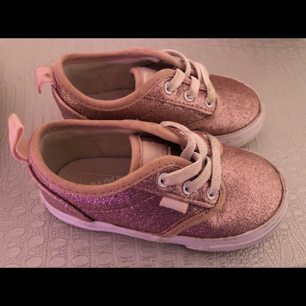 Vans Active Atwood Slip On Shoes Glitter Canvas